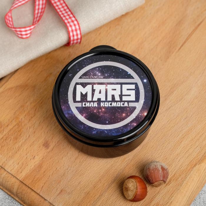 

Ланч бокс круглый "MARS.Сила космоса", 150 мл, Черный