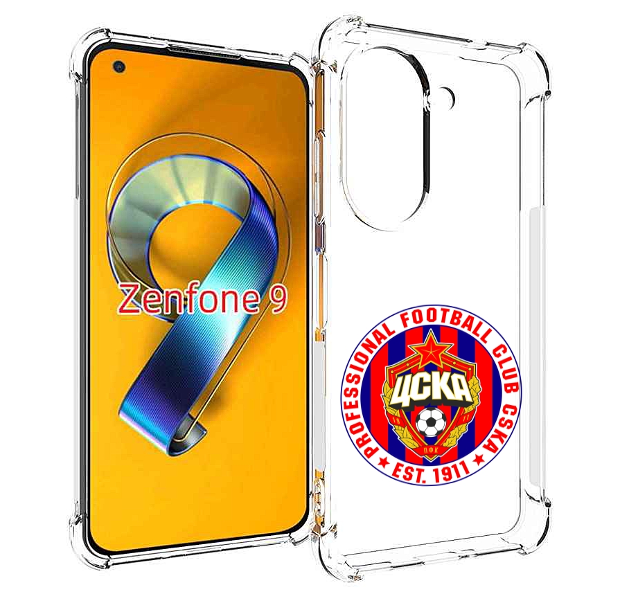 

Чехол MyPads ФК ЦСК логотип для Asus Zenfone 9 (AI2202), Прозрачный, Tocco