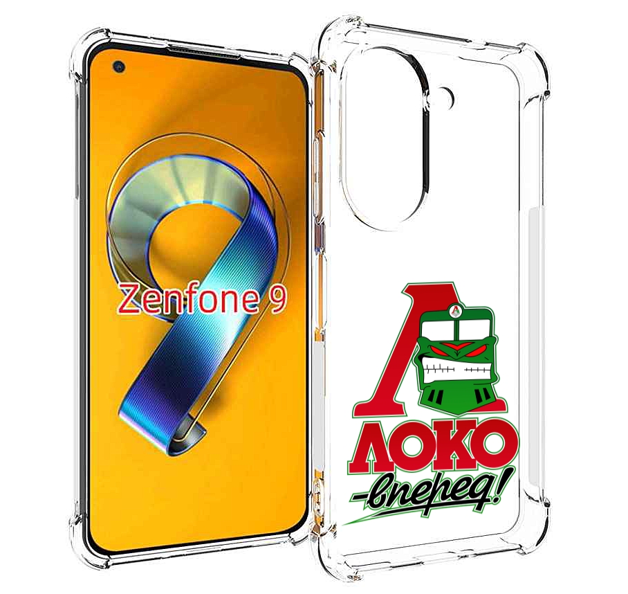 

Чехол MyPads ФК локо вперед для Asus Zenfone 9 (AI2202), Прозрачный, Tocco