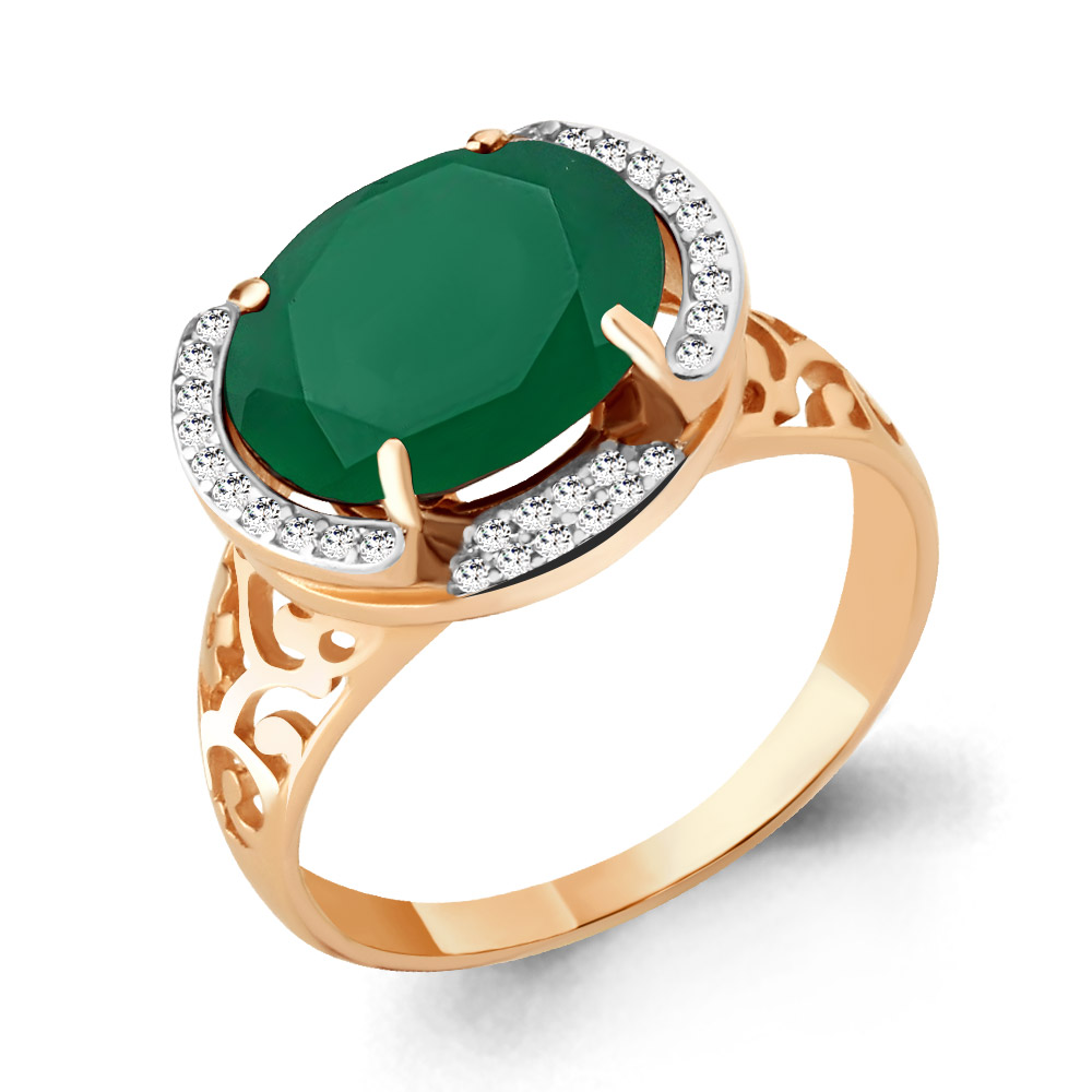 

Кольцо из серебра р. , AQUAMARINE 6580009А_925_з, 6580009А_925_з