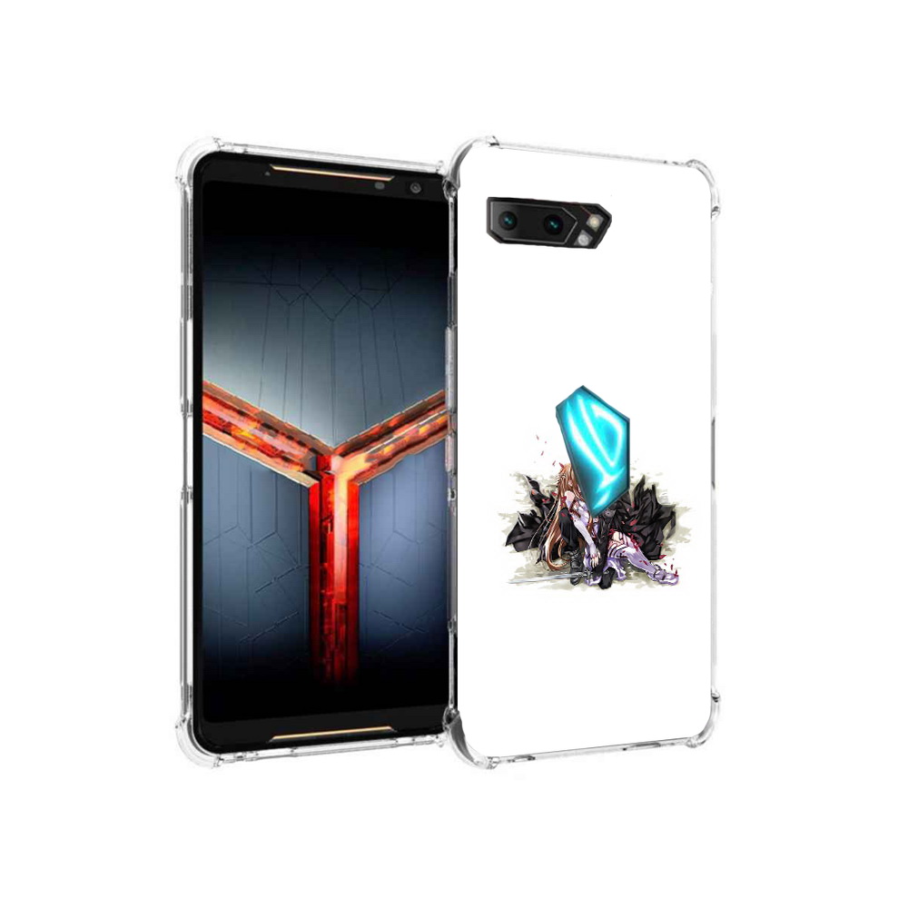 

Чехол MyPads Tocco для Asus ROG Phone 2 аниме асуна, Прозрачный, Tocco