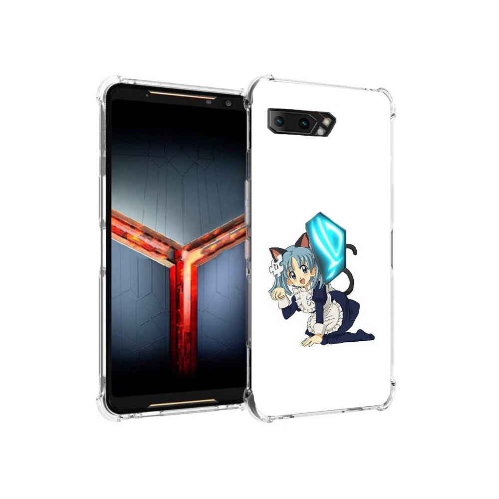 

Чехол MyPads Tocco для Asus ROG Phone 2 аниме3, Прозрачный, Tocco