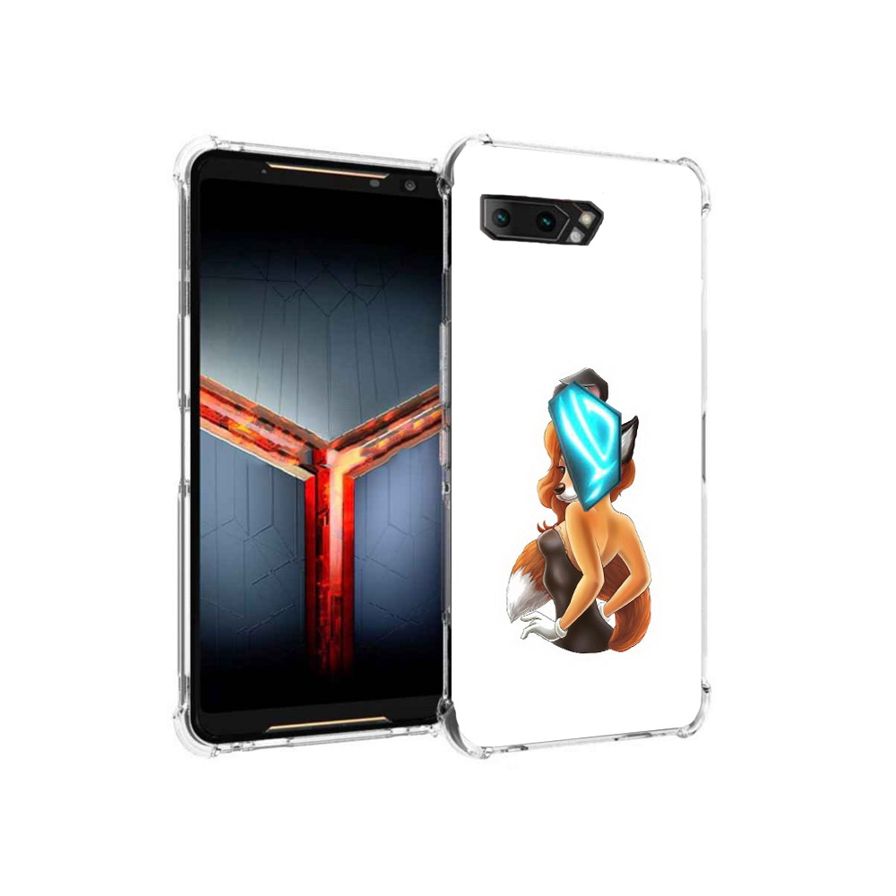 

Чехол MyPads Tocco для Asus ROG Phone 2 баронесса, Прозрачный, Tocco