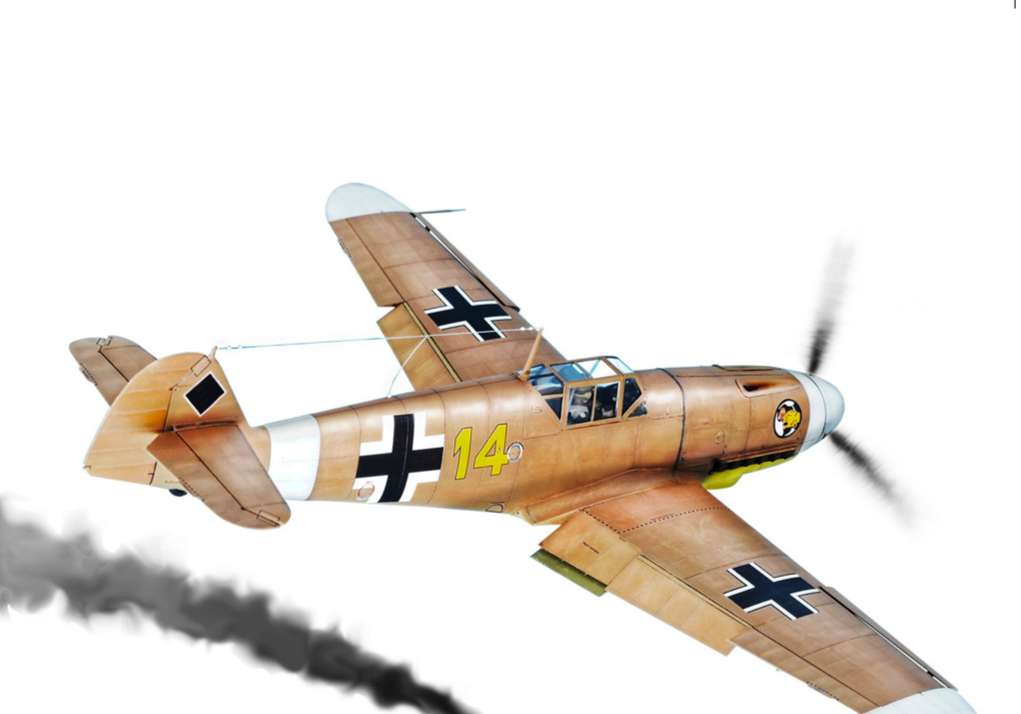 

QD48083 1/48 3D Декаль интерьера кабины Bf 109F-2/F-4 для модели Eduard