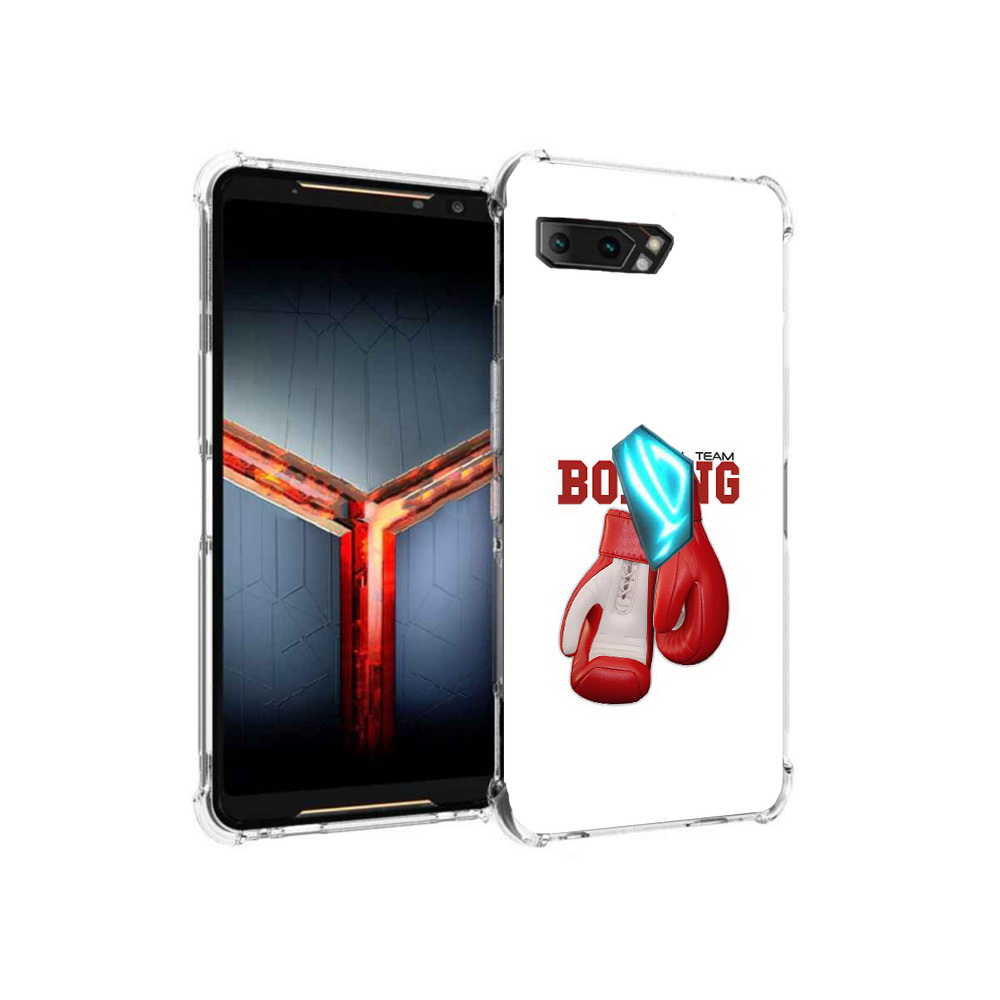 

Чехол MyPads Tocco для Asus ROG Phone 2 боксерские перчатки, Прозрачный, Tocco