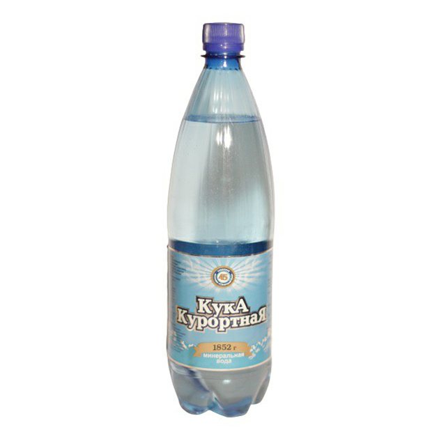 

Вода минеральная Кука Курортная среднегазированная лечебно-столовая 1,25 л