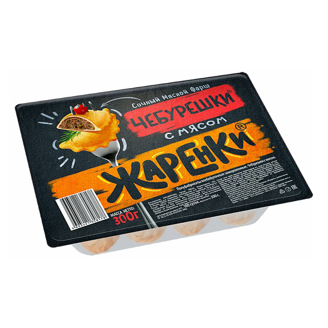 

Чебуречки Морозко Жаренки с мясом 300 г