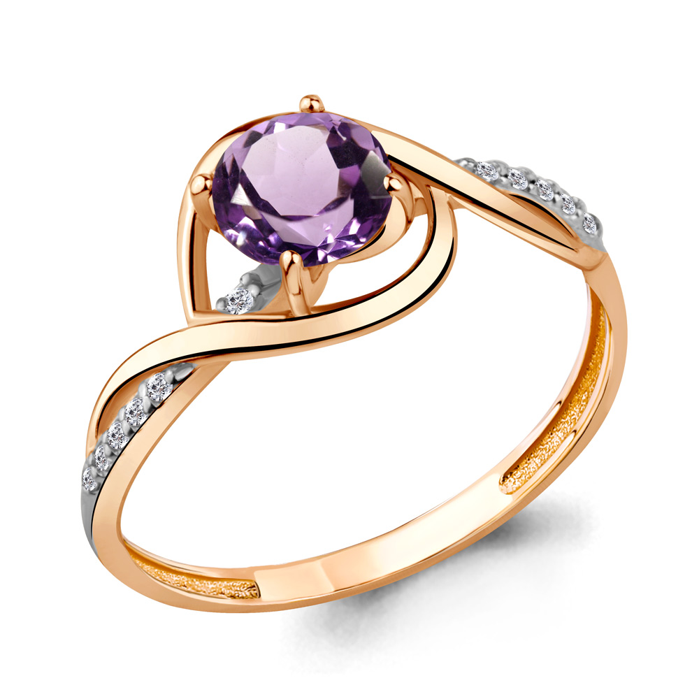 

Кольцо из серебра р. , AQUAMARINE 6520704А_925_з, 6520704А_925_з
