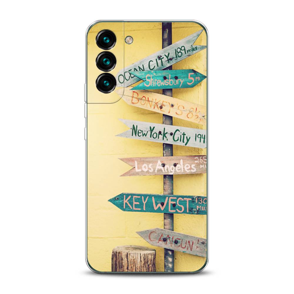 

Чехол Awog на Samsung Galaxy S22 / Самсунг S22 "Нулевой километр", Желтый, 2103850-4