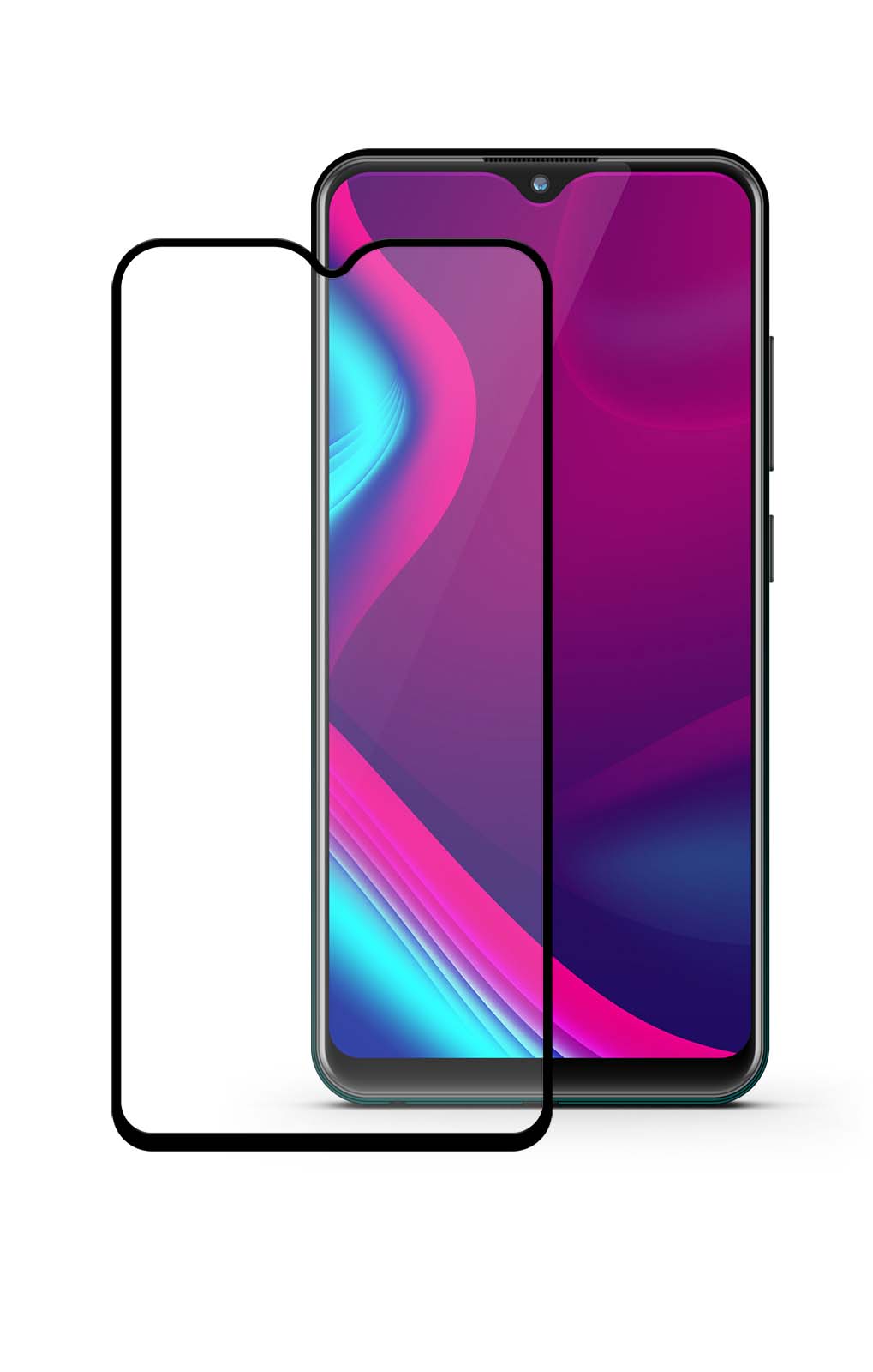 

Защитное стекло Mobius для Vivo Y31 (Black)/4232-296, Vivo Y31