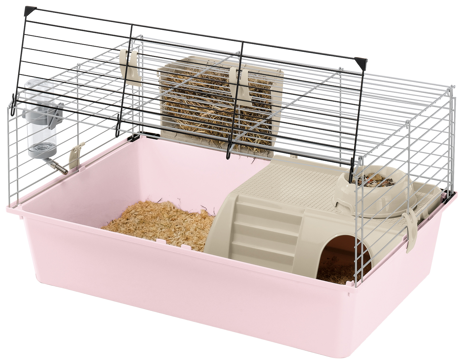 

FERPLAST Клетка CAVIE 15 TRIS (цветная) для морских свинок *4