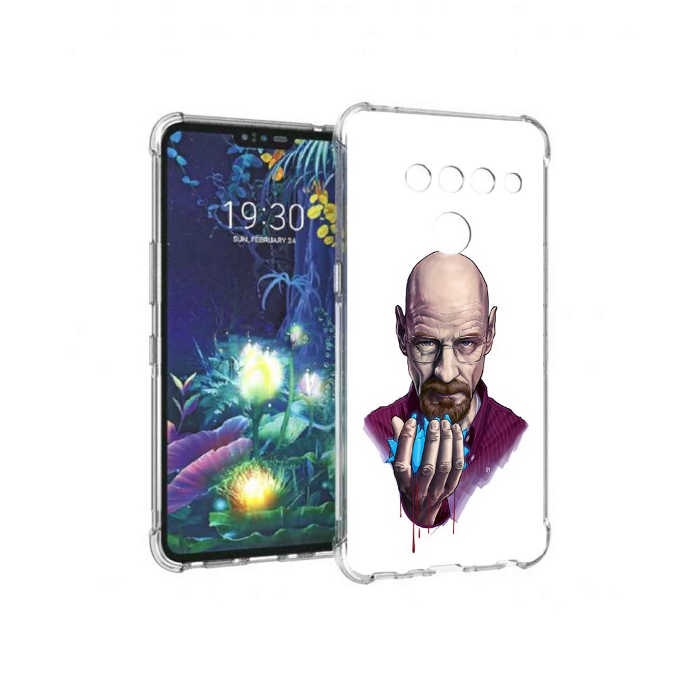 

Чехол MyPads Tocco для LG V50 ThinQ разработчик, Прозрачный, Tocco