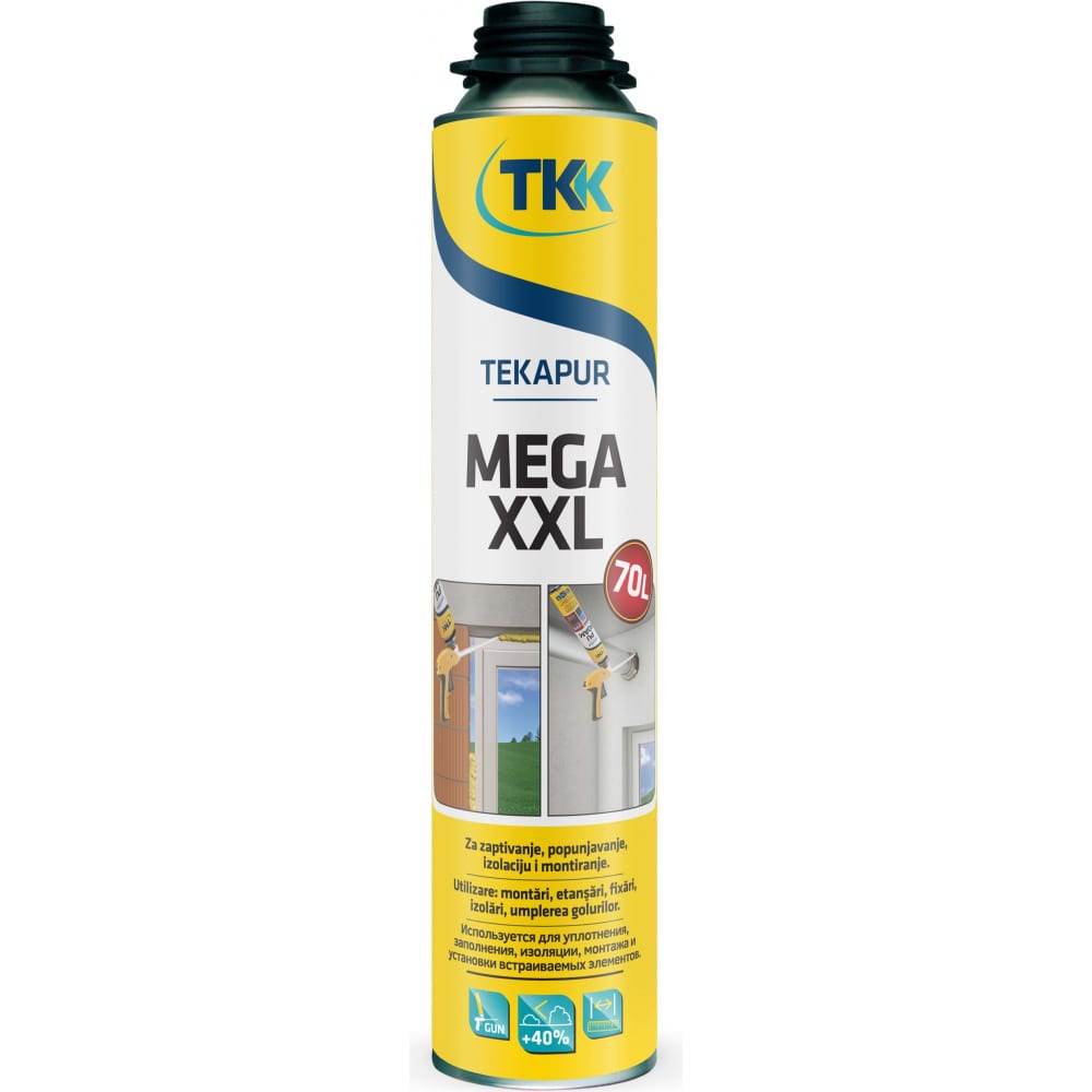 

Профессиональная зимняя пена ТКК Tekapur MEGA XXL WINTER 46612