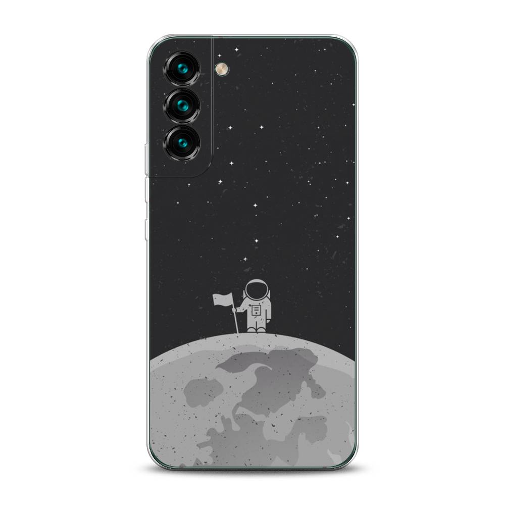 

Чехол Awog на Samsung Galaxy S22 / Самсунг S22 "Первый на Луне", Черный, 2103850-4