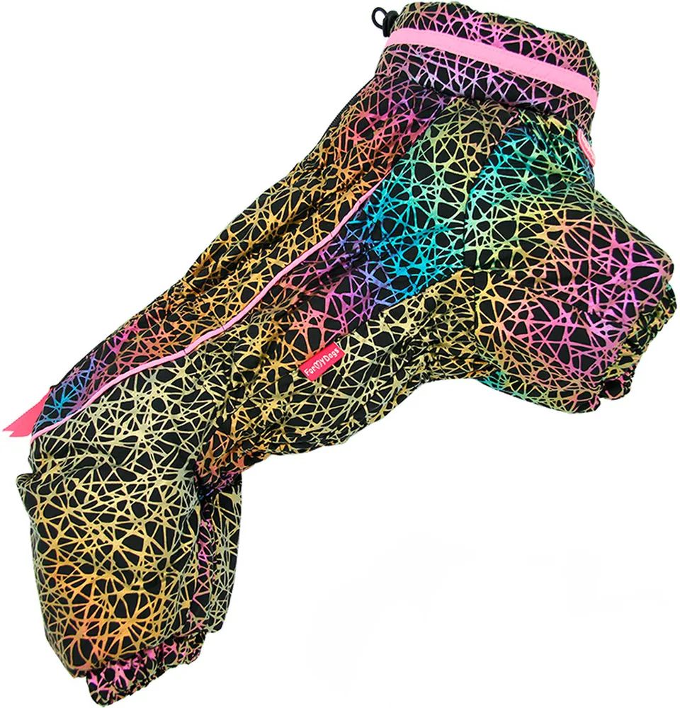 фото Комбинезон для собак for my dogs мультиколор паутинка для девочек, fw1089-2021 f (12)