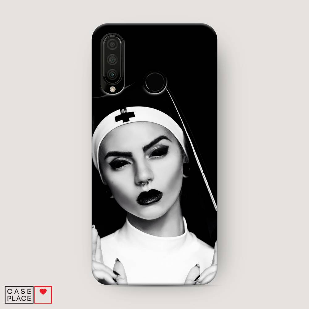 

Чехол Awog "Черная монашка" для Honor 20 Lite 2020