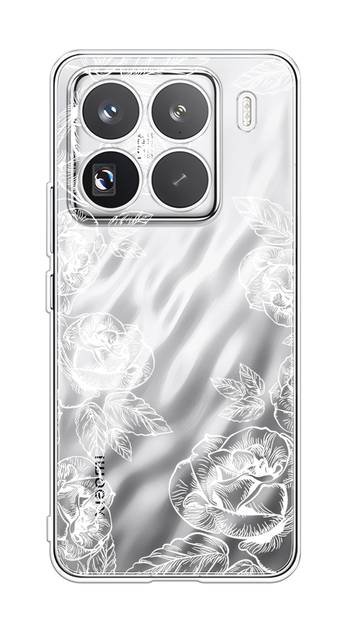 

Чехол на Xiaomi 15 Pro Розы графика, Черный;серый, 323750-1