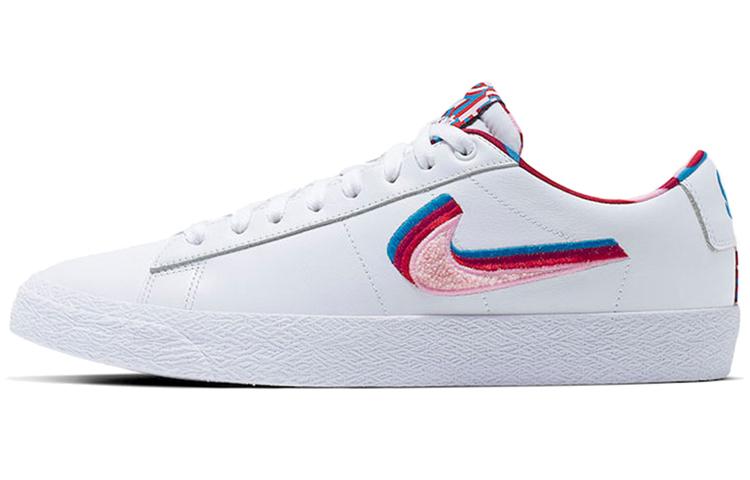 

Кеды унисекс Nike Parra x Nike Blazer Low 3D белые 41 EU, Белый, Parra x Nike Blazer Low 3D