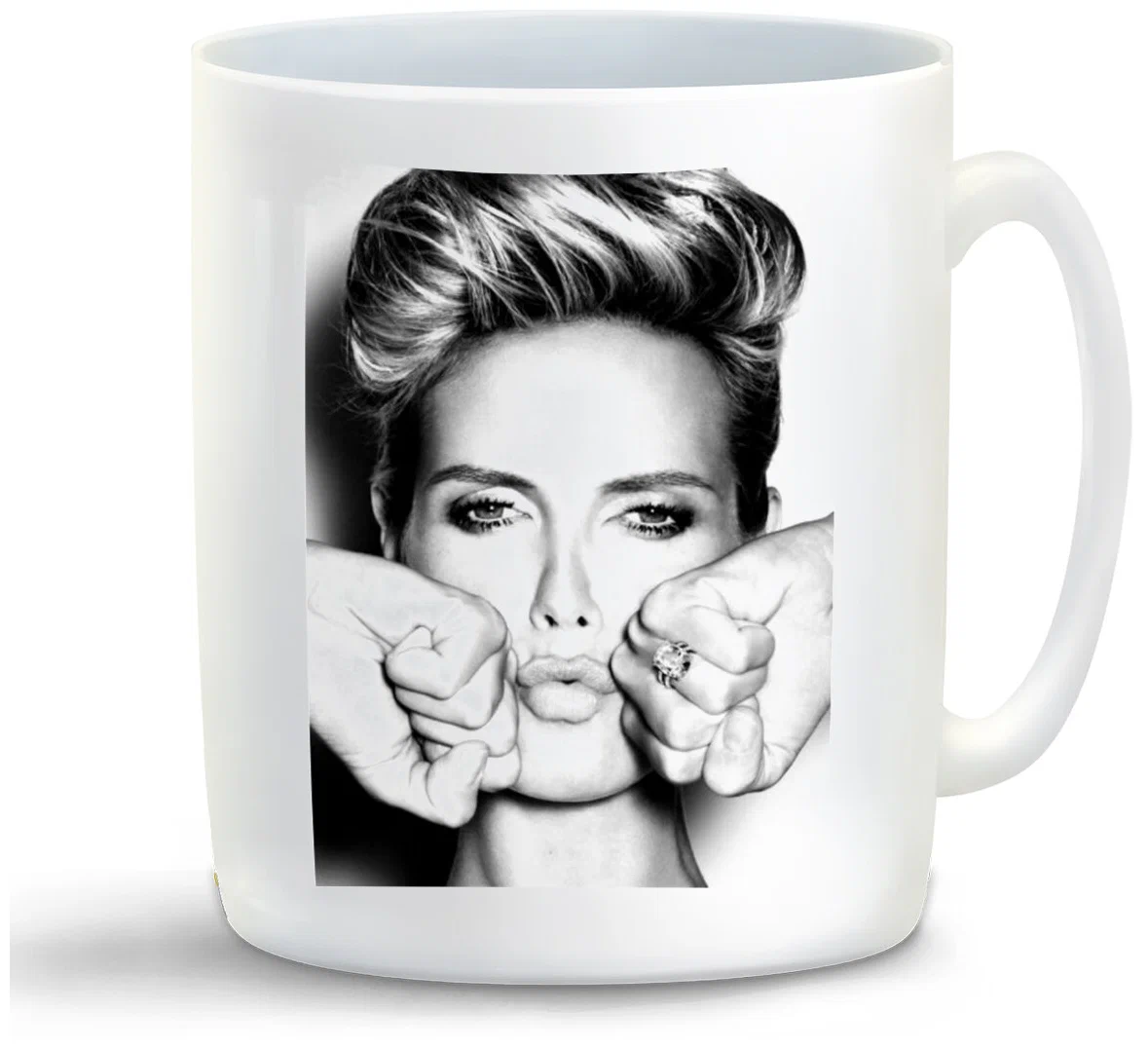 

Кружка CoolPodarok Хайди Клум HEIDI KLUM