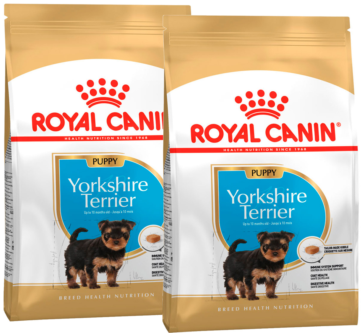 

Сухой корм для щенков ROYAL CANIN YORKSHIRE TERRIER PUPPY йоркширский терьер, 2шт по 0,5кг