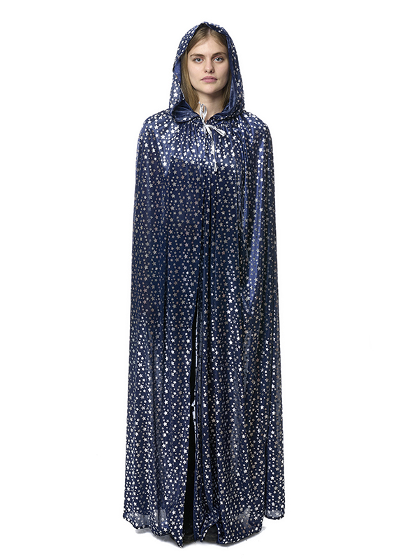 

Плащ карнавальный унисекс Маг NoBrand 589 синий one size, 589