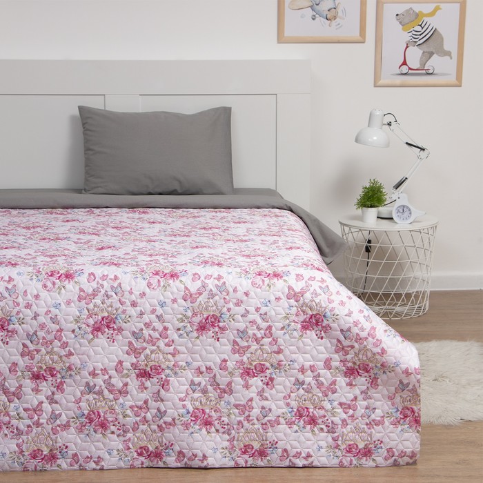 

Покрывало "LoveLife" Flowers, ультрастеп 150х210 ± 5 см, пл 210 г/м²