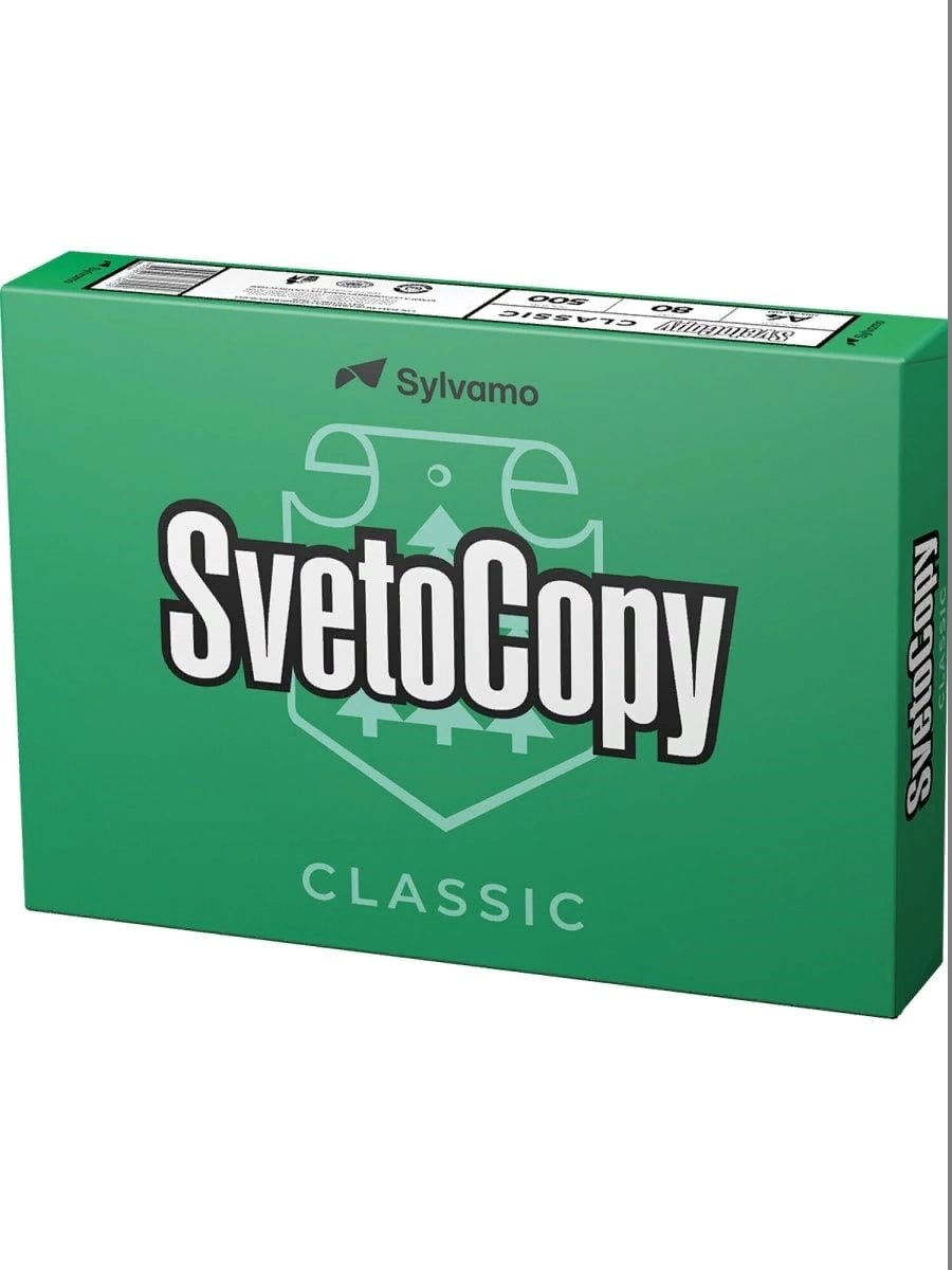 

Бумага SvetoCopy (А4, марка С, 80 г/кв.м, 500 л)