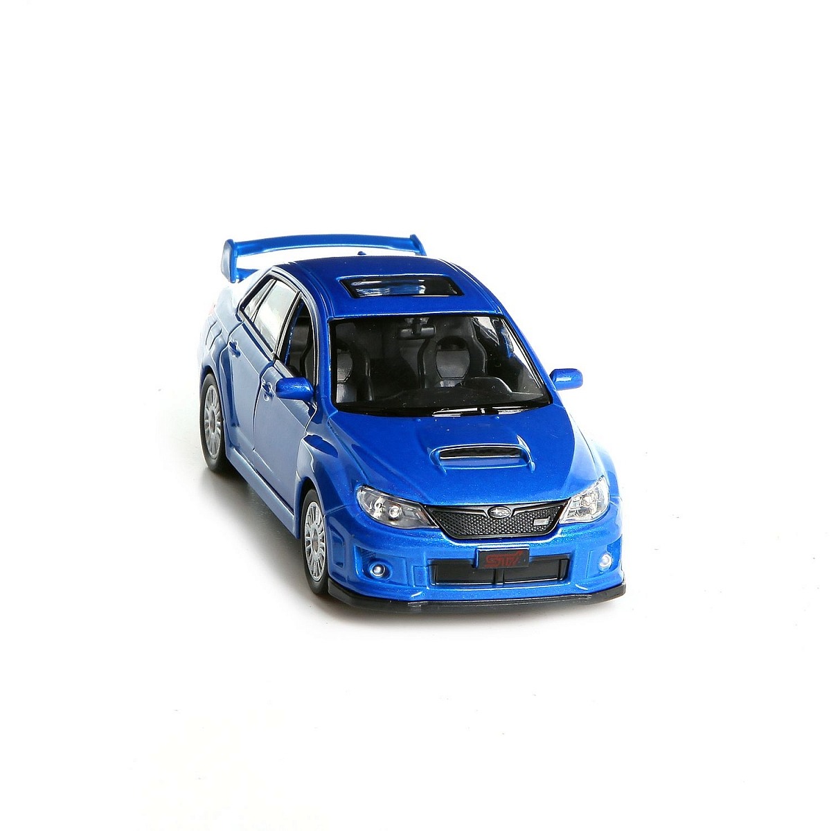 

Инерционная коллекционная игрушечная машинка subaru wrx sti 1:36 Rmz City в ассортименте, Белый;красный