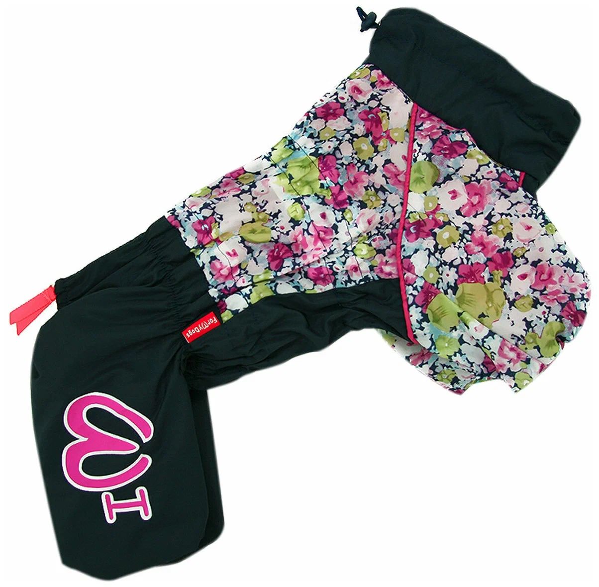 

Дождевик для собак FOR MY DOGS Цветы сиреневый для девочек, 511SS-2021 F (16)
