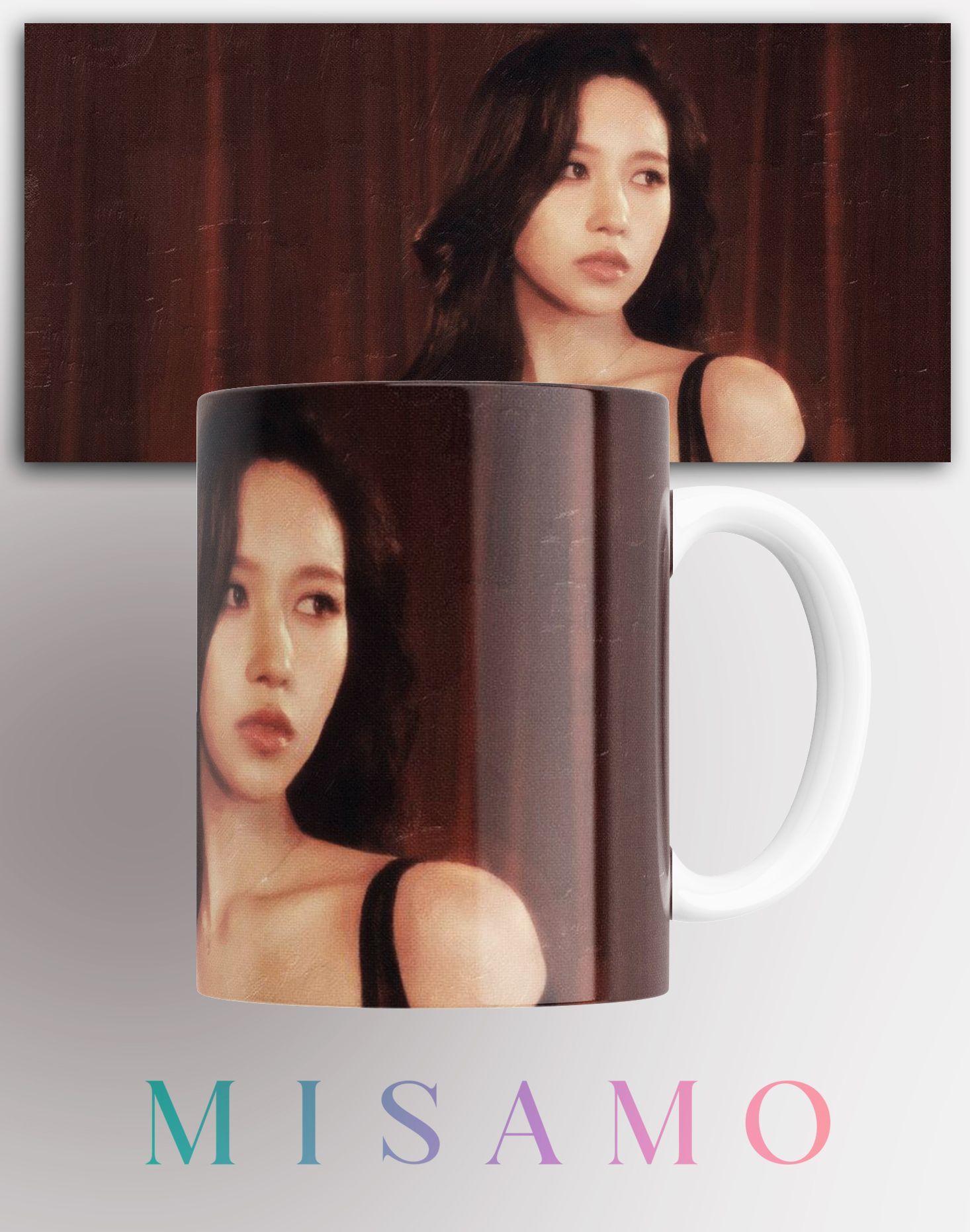 

Кружка Мисамо MiSaMo J-pop Мина Мёи 330 мл, Кружка Мисамо К-поп MiSaMo J-pop Мина Мёи 330 мл