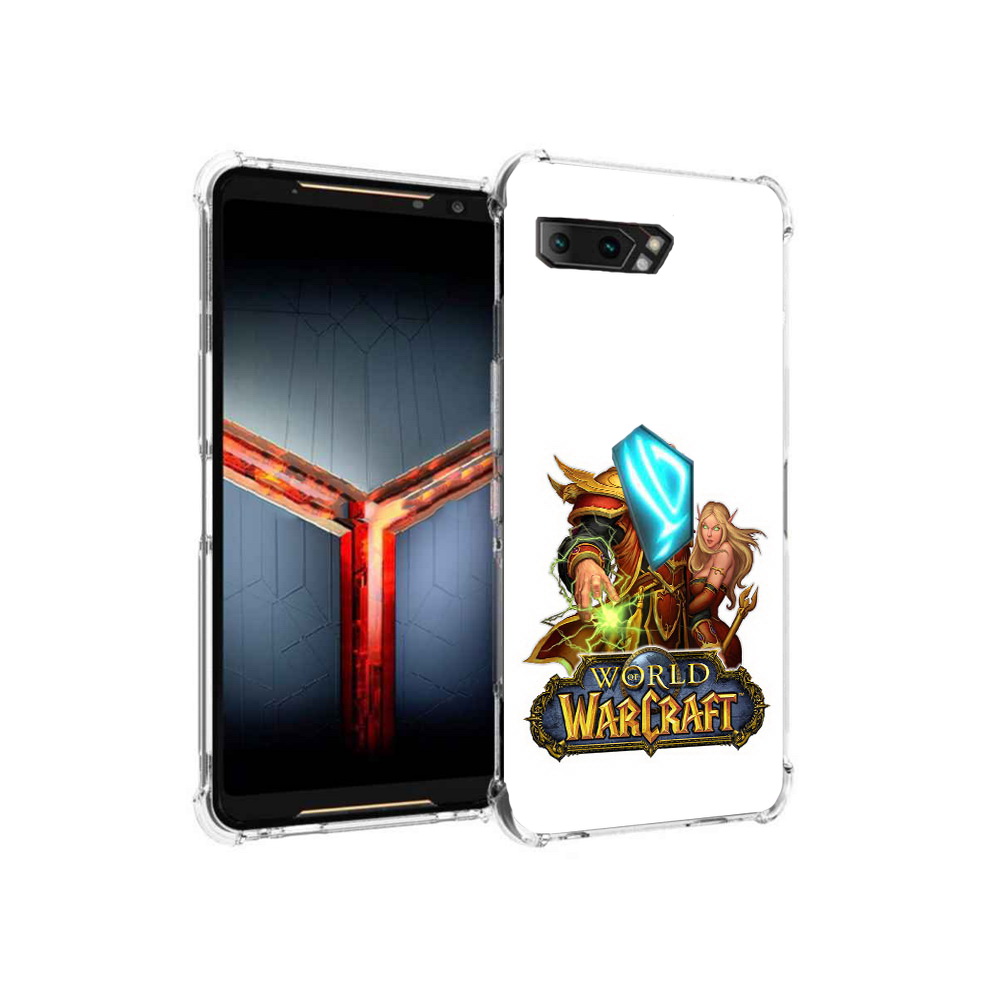 

Чехол MyPads Tocco для Asus ROG Phone 2 варкрафт2, Прозрачный, Tocco