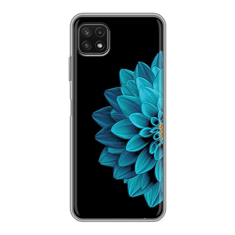 

Дизайнерский силиконовый чехол для Samsung Galaxy A22s 5G Цветок