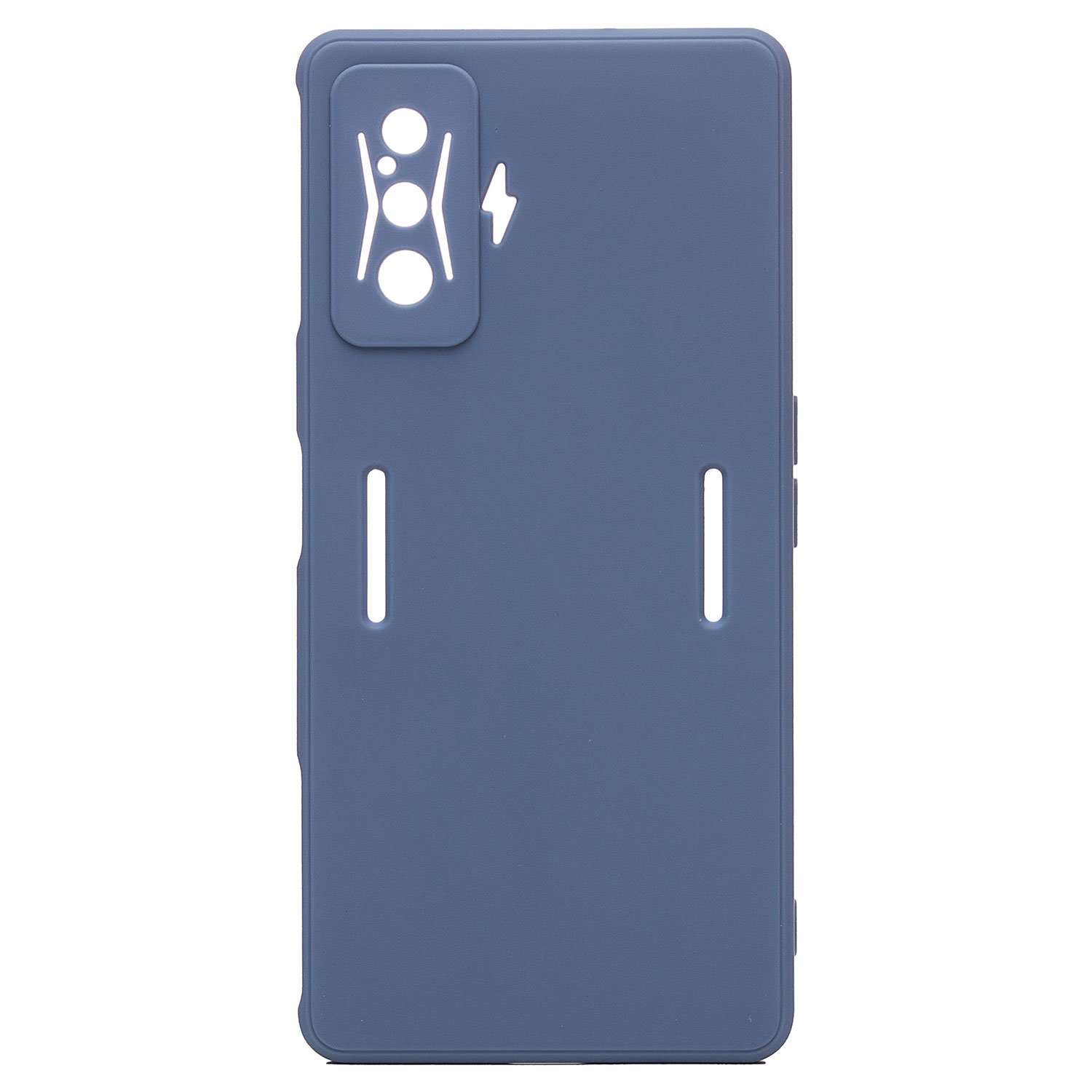 Чехол для Xiaomi Poco F4 GT силиконовый Soft Touch 4 <серый>