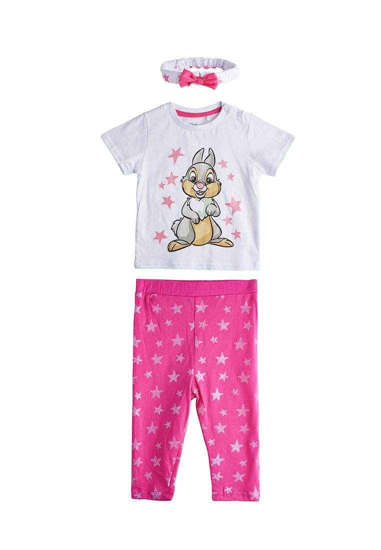 

Комплект одежды DISNEY SS19DBA500763 цв. белый, розовый р. 80, SS19DBA500763