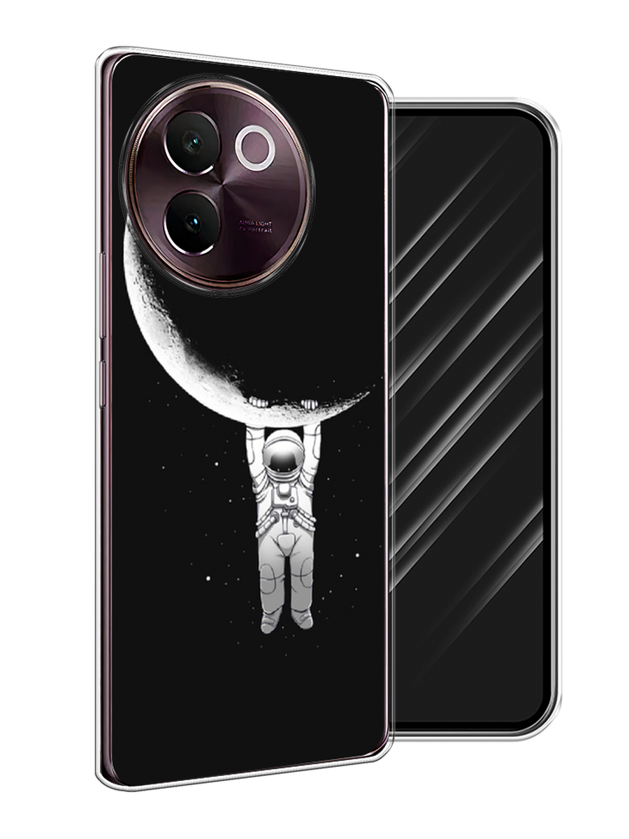 

Чехол Awog на Vivo V30e "Космонавт", Белый;черный, 2610550-1