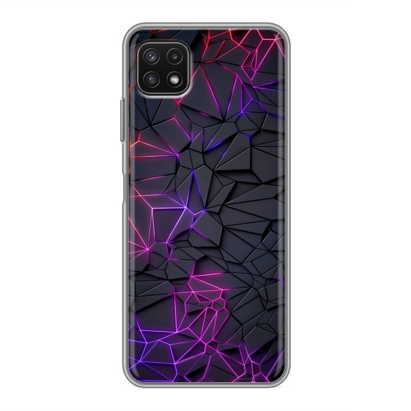 

Дизайнерский силиконовый чехол для Samsung Galaxy A22s 5G Яркая геометрия