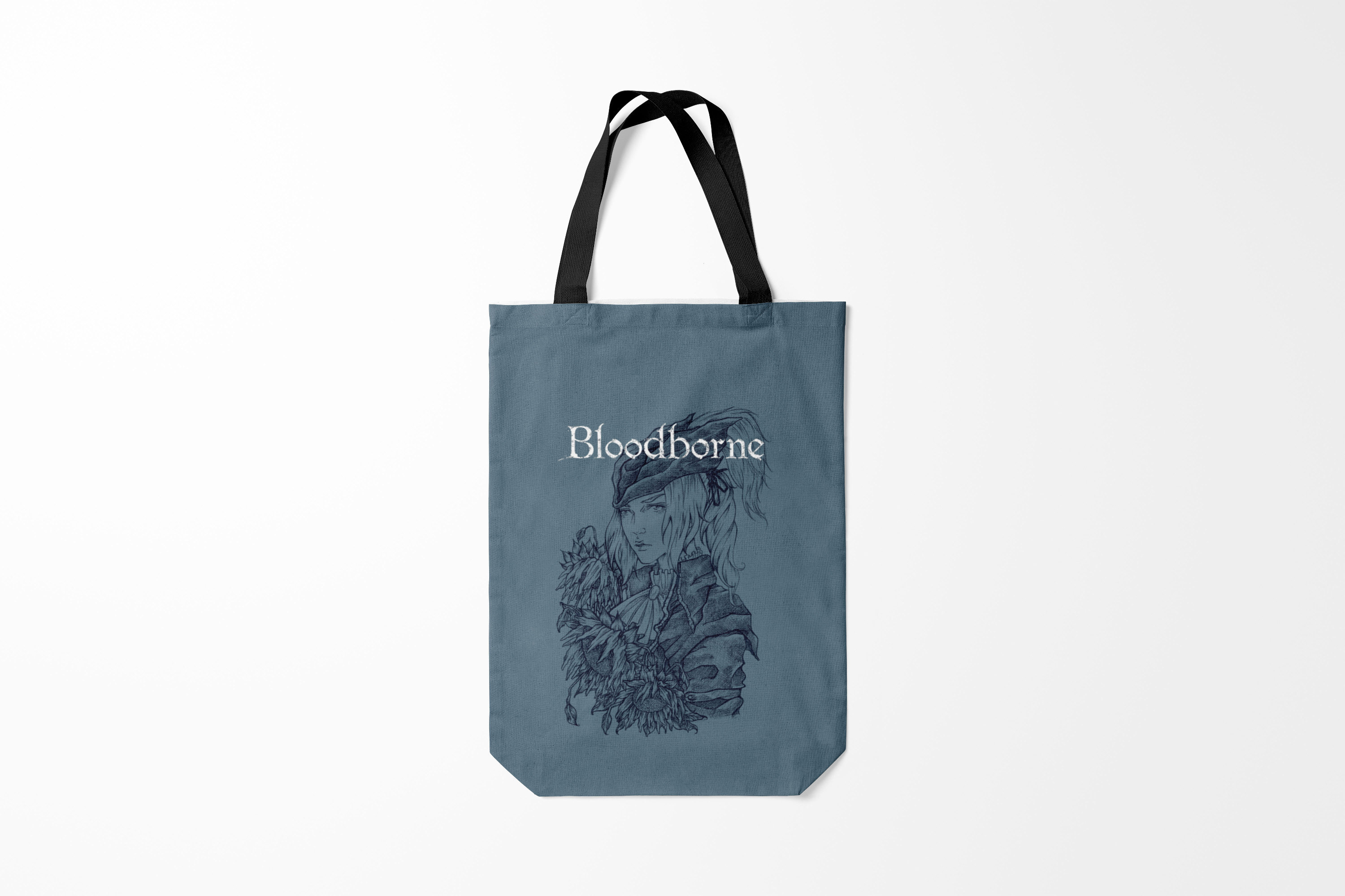

Сумка шoппер унисекс Burnettie Dark Souls Bloodborne,, Dark Souls Bloodborne