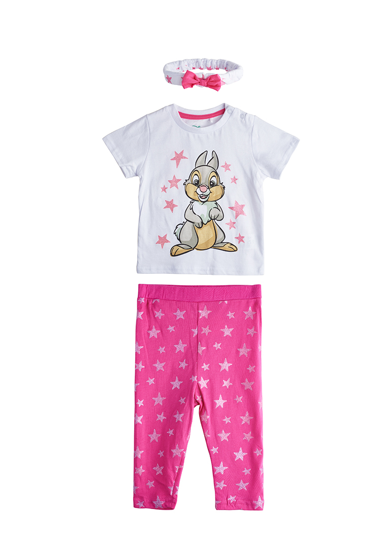 

Комплект одежды DISNEY SS19DBA500763 цв. белый, розовый р. 68, SS19DBA500763