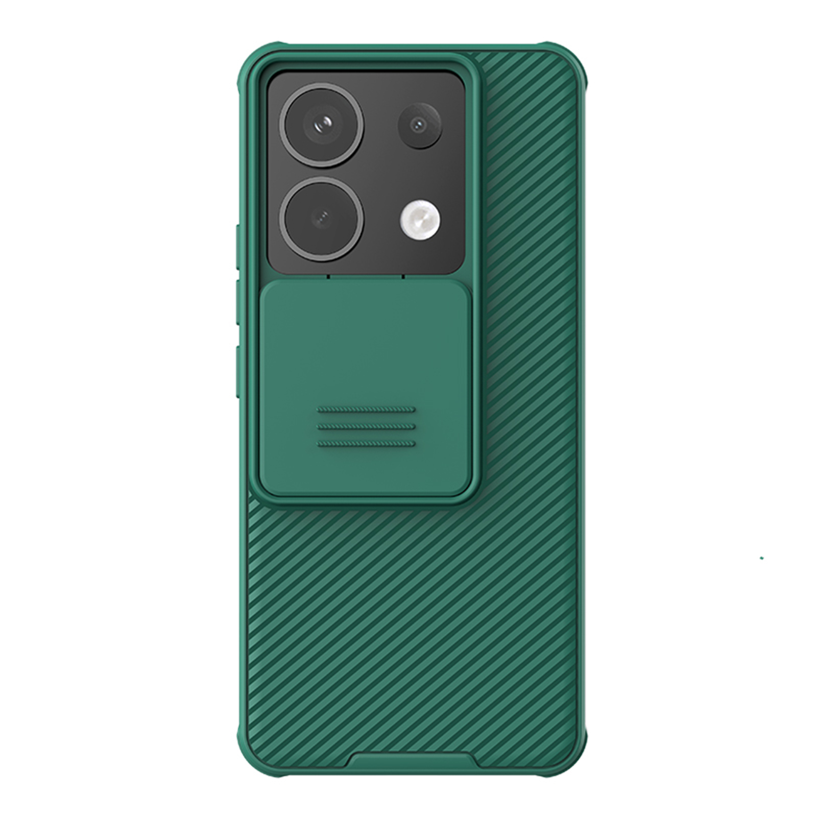 

Чехол Nillkin CamShield Pro Case для Xiaomi Redmi Note 13 Pro 5G / Poco X6 5G, зеленый, CamShield Pro Case