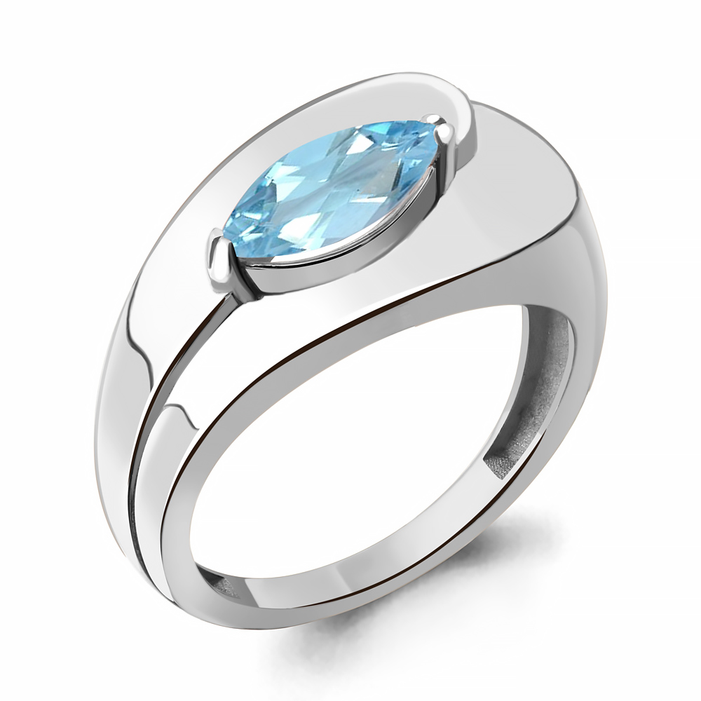 

Кольцо из серебра р.  AQUAMARINE 6947202_925_р, 6947202_925_р