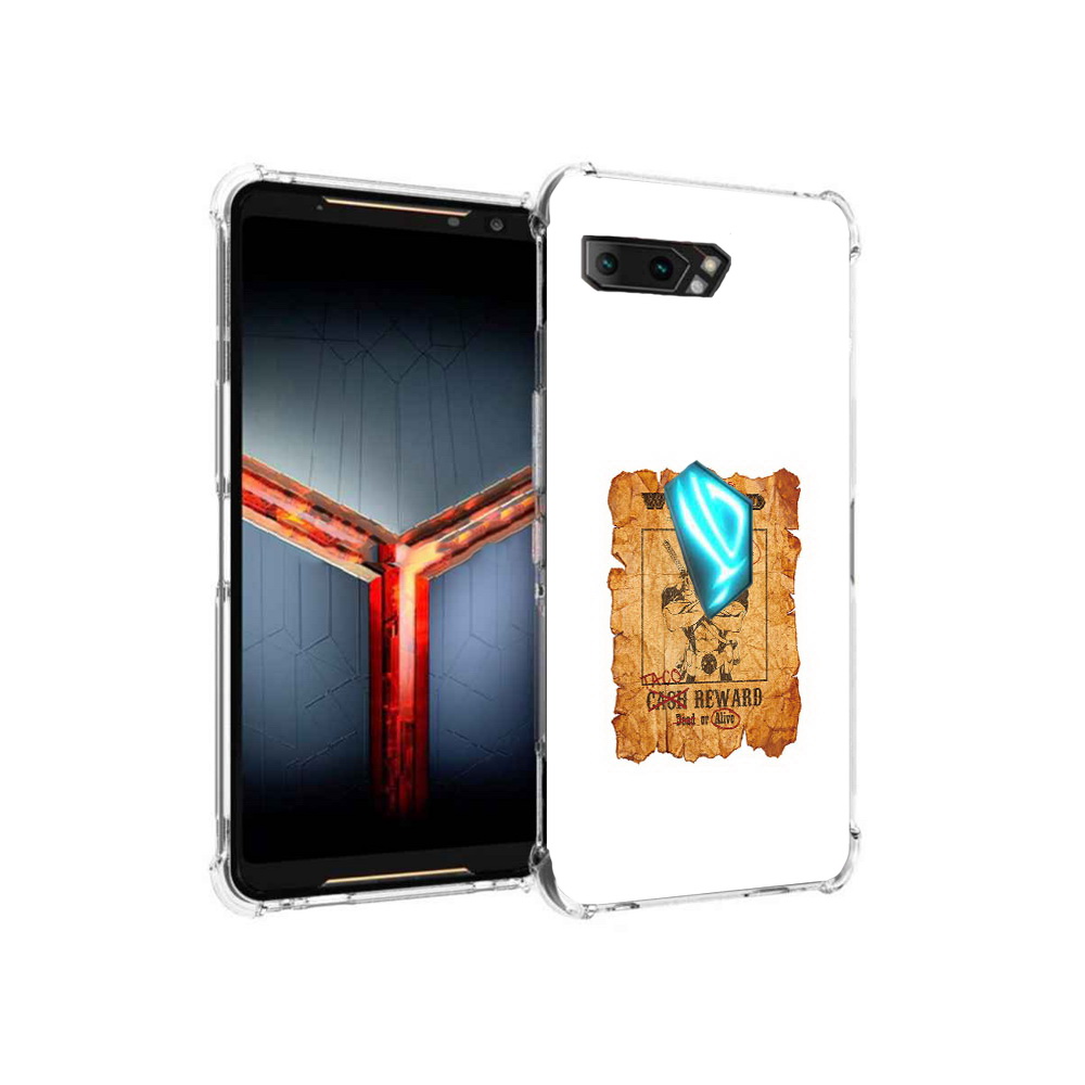 

Чехол MyPads Tocco для Asus ROG Phone 2 дедпул, Прозрачный, Tocco