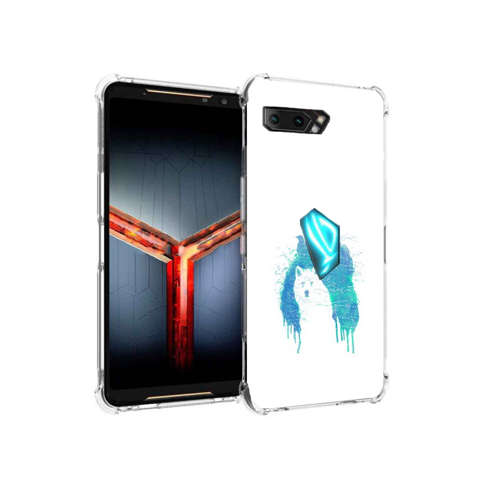 

Чехол MyPads Tocco для Asus ROG Phone 2 джон сноу, Прозрачный, Tocco