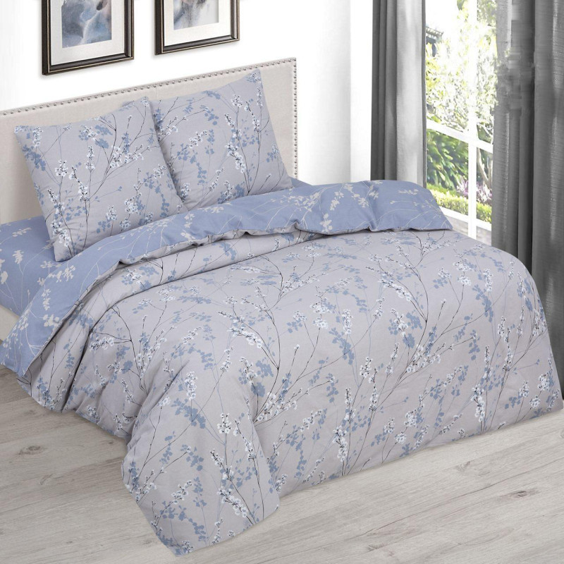 

Постельное белье Арт-Дизайн 1,5сп поплин Камелия, Камелия