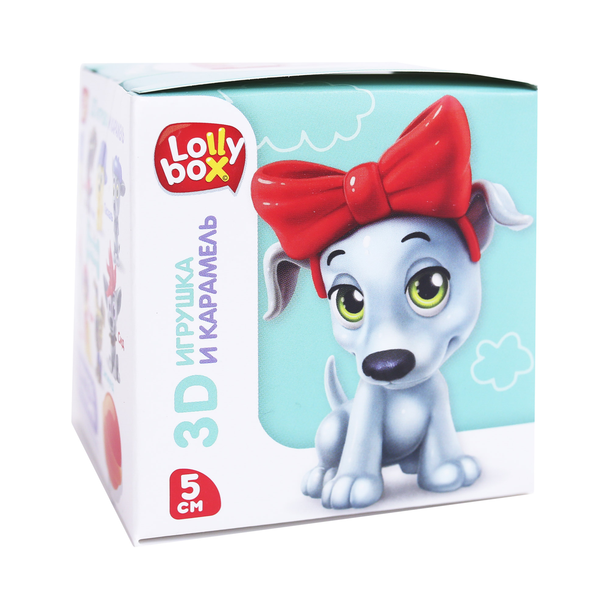 

Леденцовая карамель Lolly Box ДворНяшки с игрушкой 11,4 г