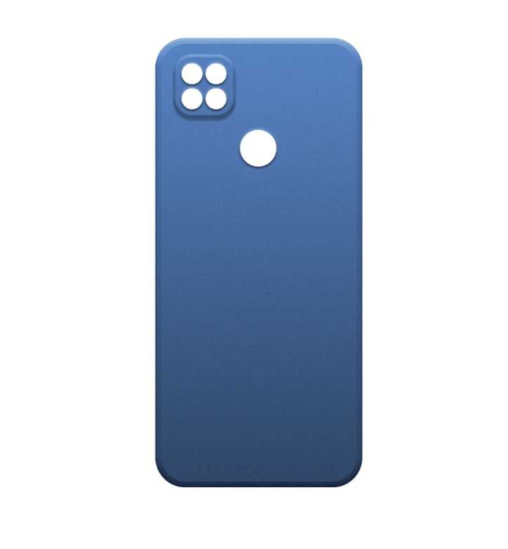 

Чехол (клип-кейс) BORASCO Microfiber Case, для Xiaomi Redmi 10A, синий [70447]