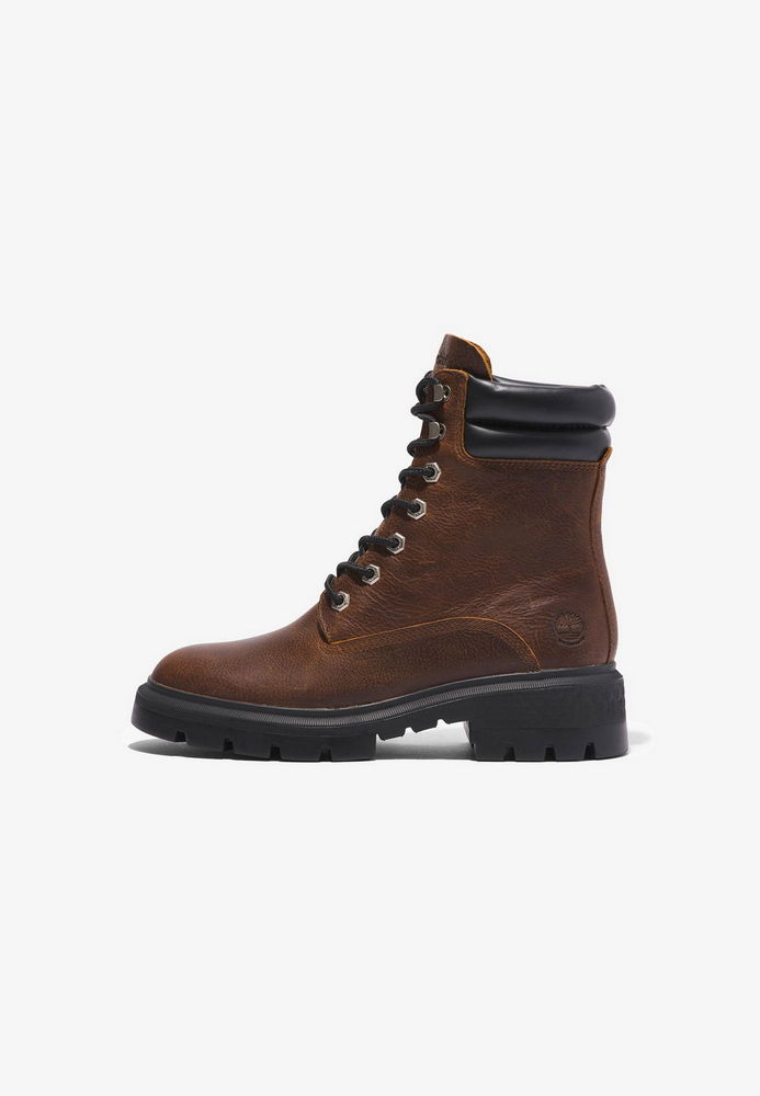 

Ботинки женские Timberland TI111N0EN коричневые 41.5 EU, Коричневый, TI111N0EN