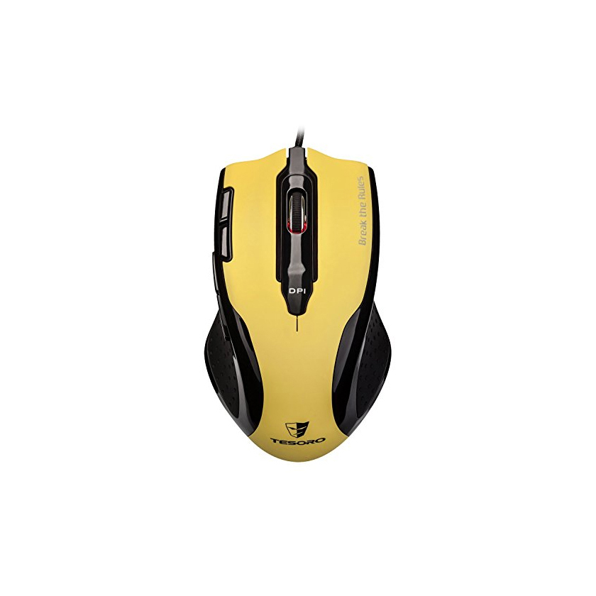 фото Игровая мышь tesoro shrike usb yellow (ts-h2l)