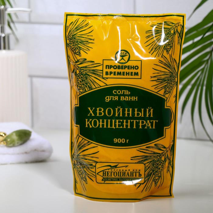 

Соль для ванн «Хвойный концентрат», жёлтая, 900 г, Желтый