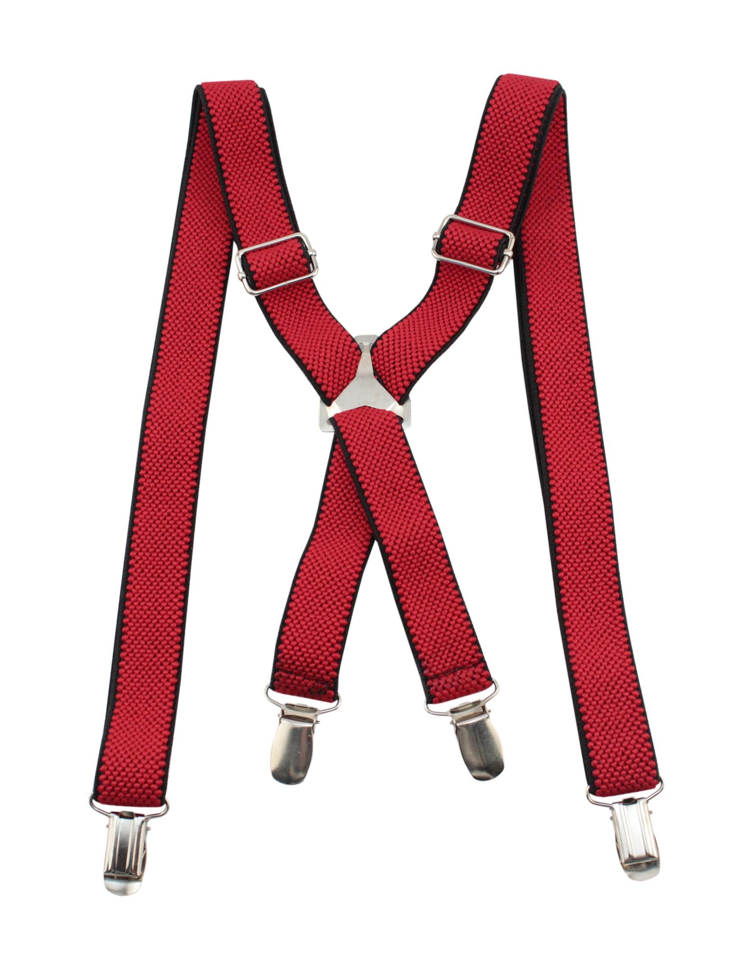 Подтяжки унисекс Stilmark В37 красные