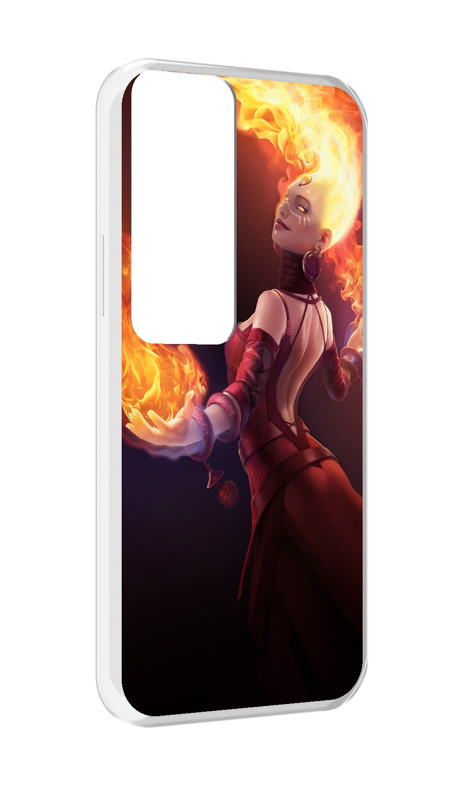 

Чехол MyPads dota 2 Lina для Tecno Pova Neo 2, Прозрачный, Tocco